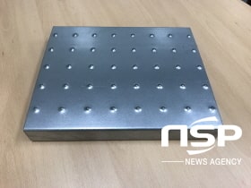 Alloy plated steel plate part