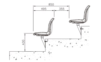 backrest chair Design Drawings2