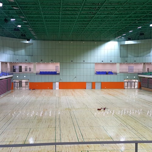 a badminton stadium1