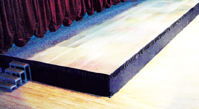 an auditorium stage