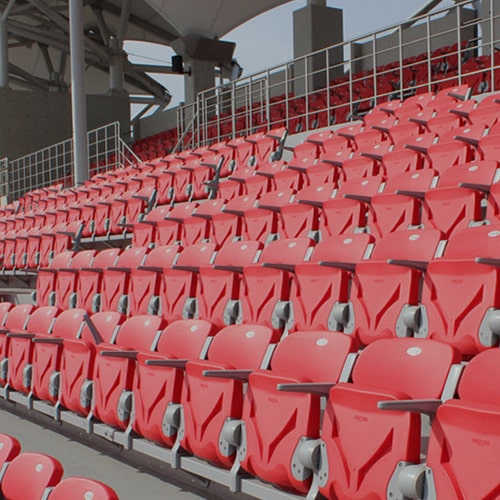 stadium folding chairs